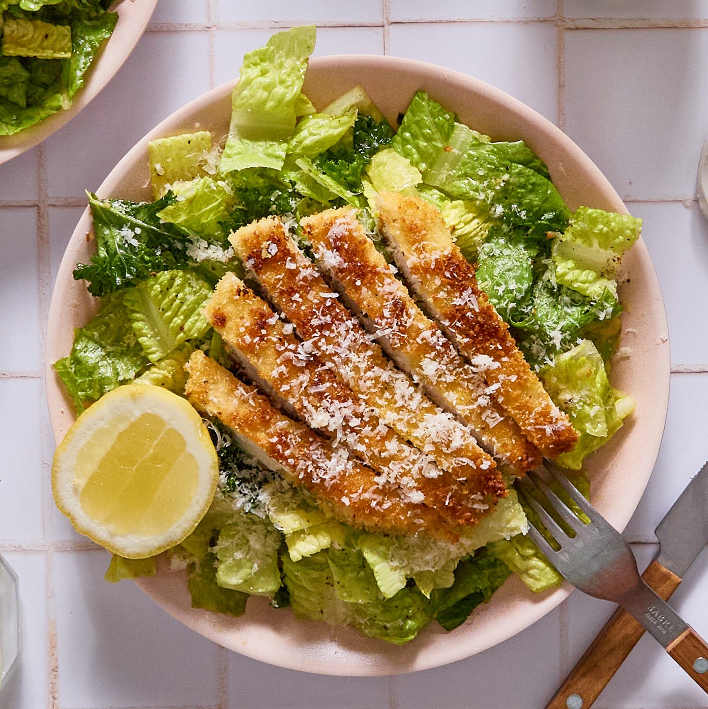 Caesar Salad with Grilled Chicken.
