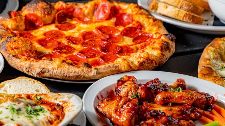 2 X-Large Pizza, 20 Wings & 2 Liter Soda Special.