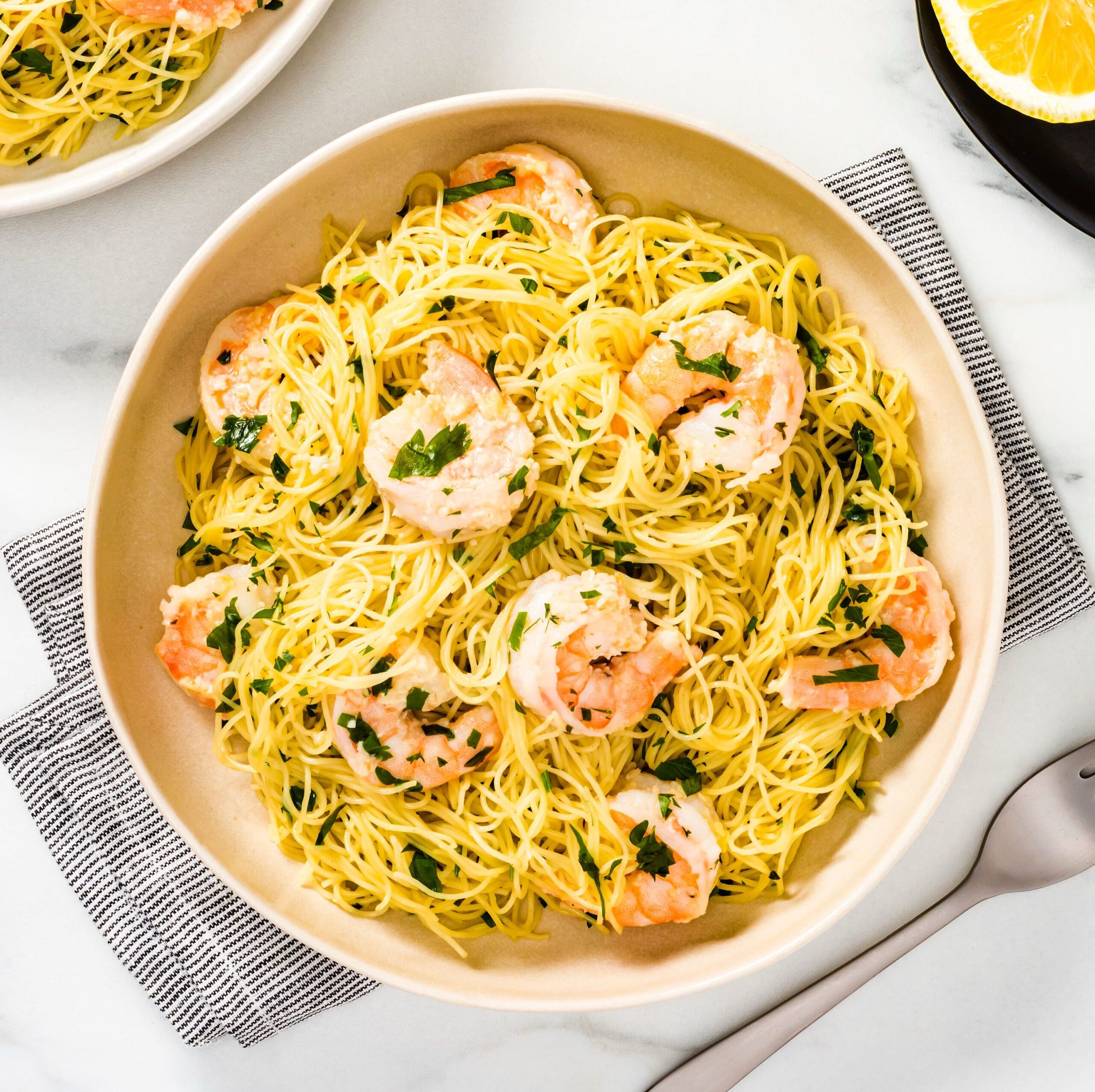 Shrimp Scampi.