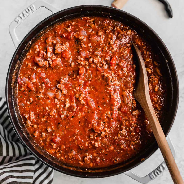 Meat Sauce.