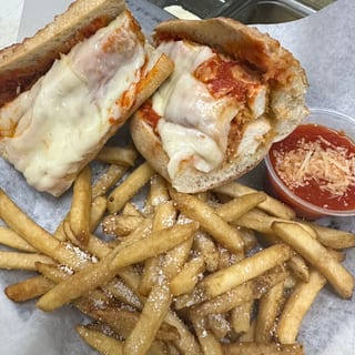 Chicken Parmigiana Sandwich