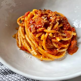 Pasta with Amatriciana Sauce