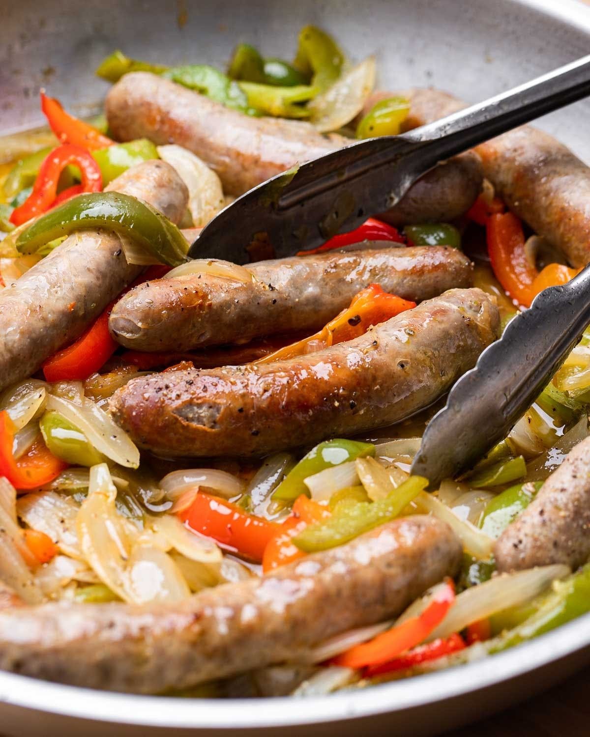 Sausage, Peppers & Onions.