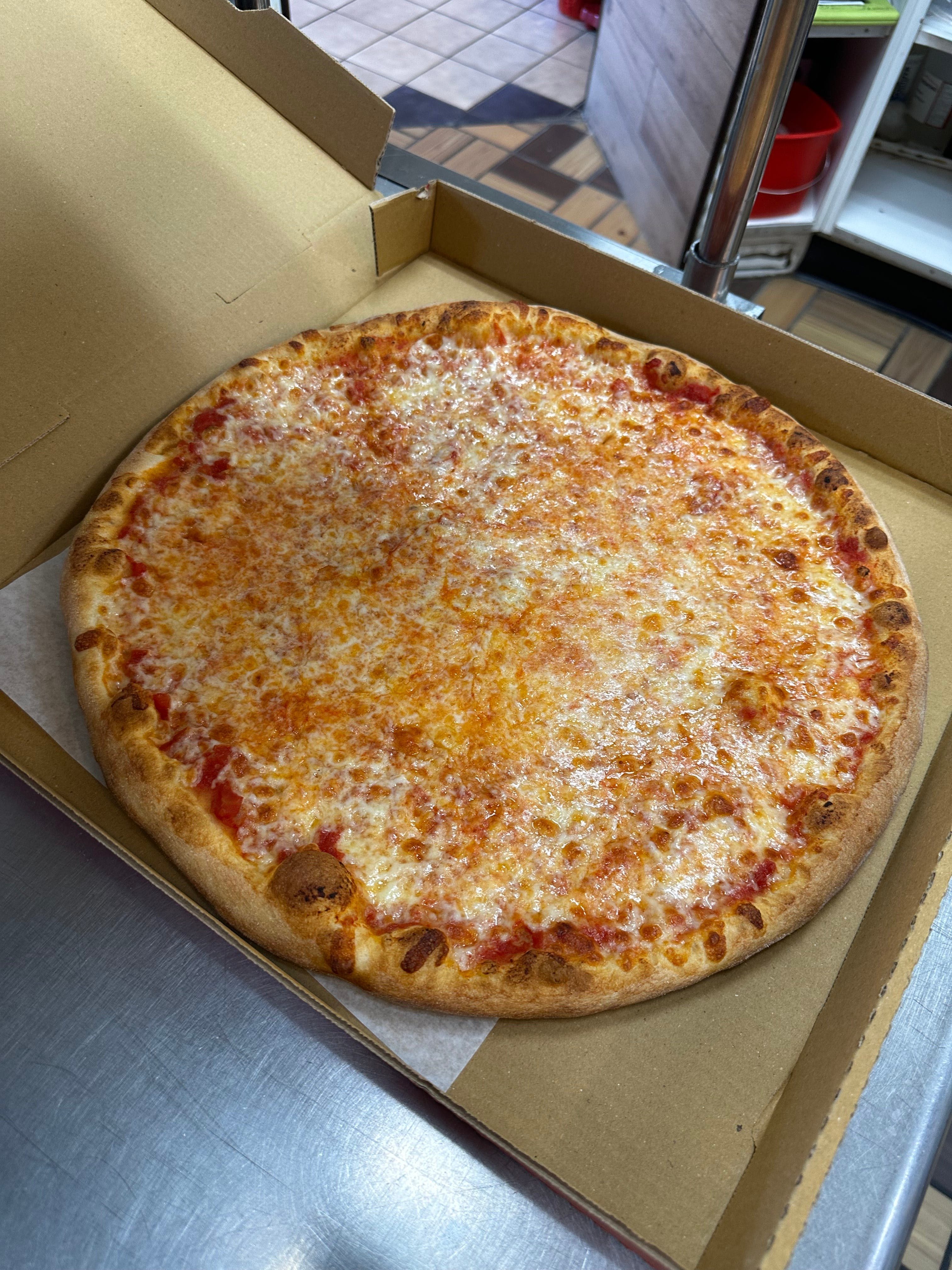 Everyday Special: Two Extra Large 16" Plain Cheese and a 2-liter Drink.