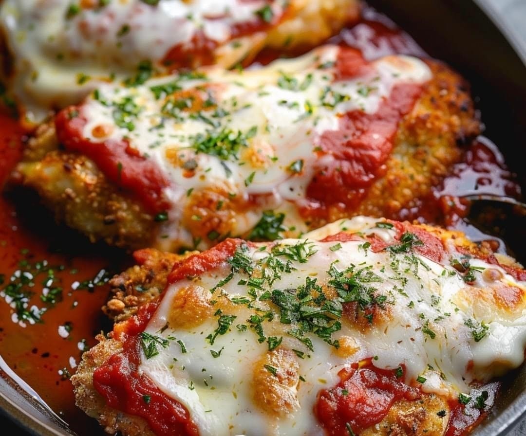 Chicken Parmigiana.