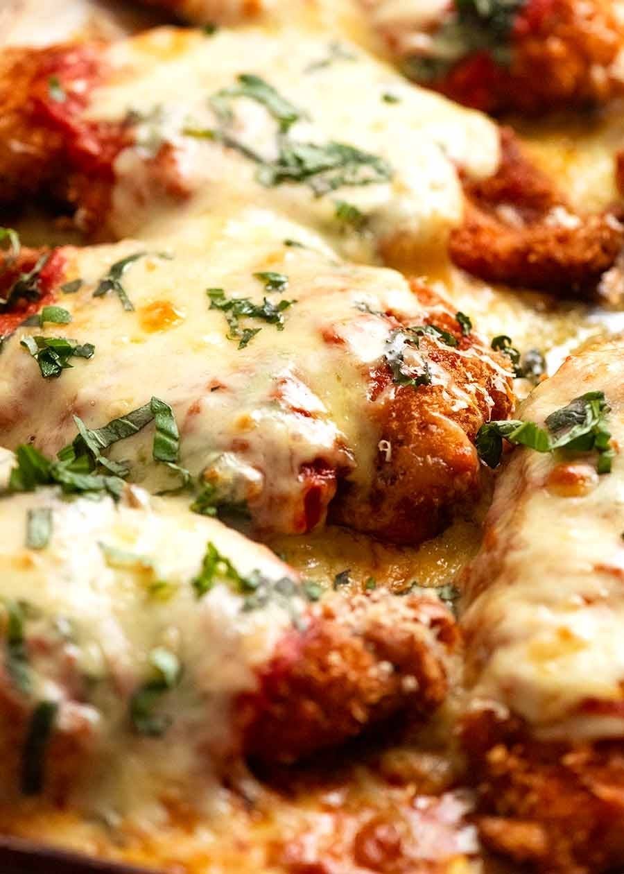 Chicken Parmigiana Family.