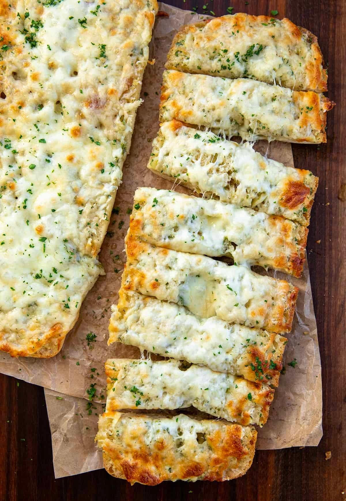 Garlic Cheese Bread.