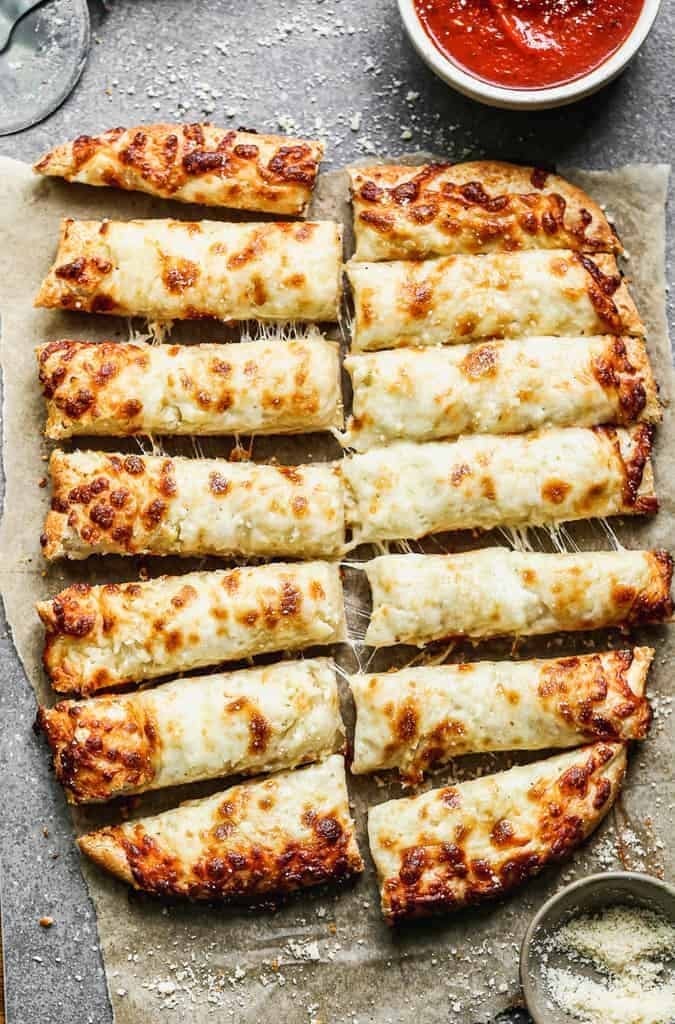 Cheesy Bread Sticks.