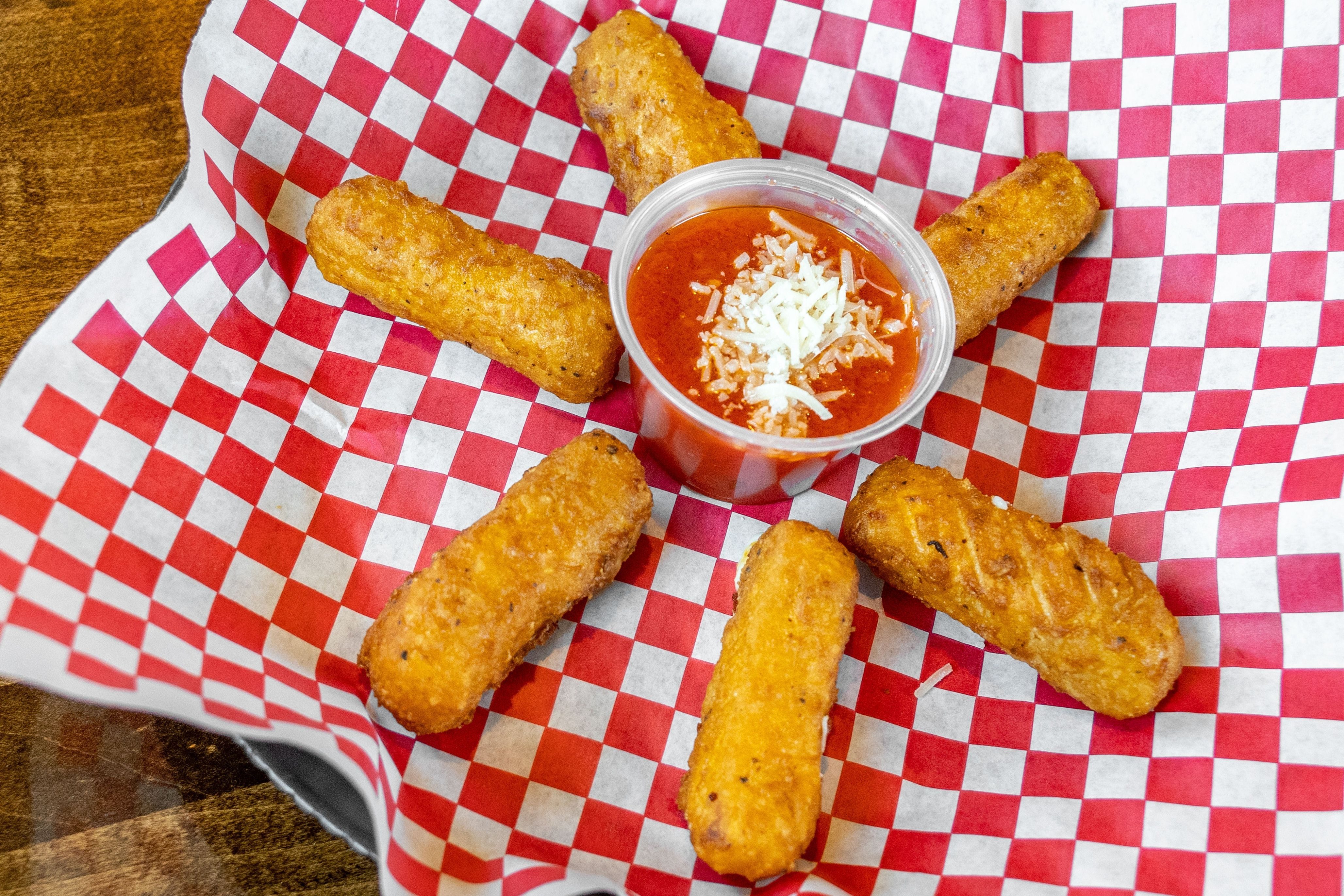 Mozzarella Sticks.